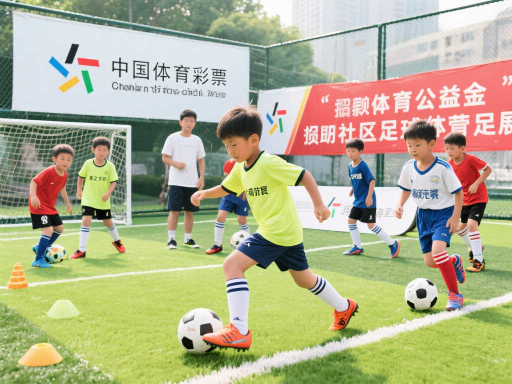体彩参与社区青少年足球训练营，推动体教融合